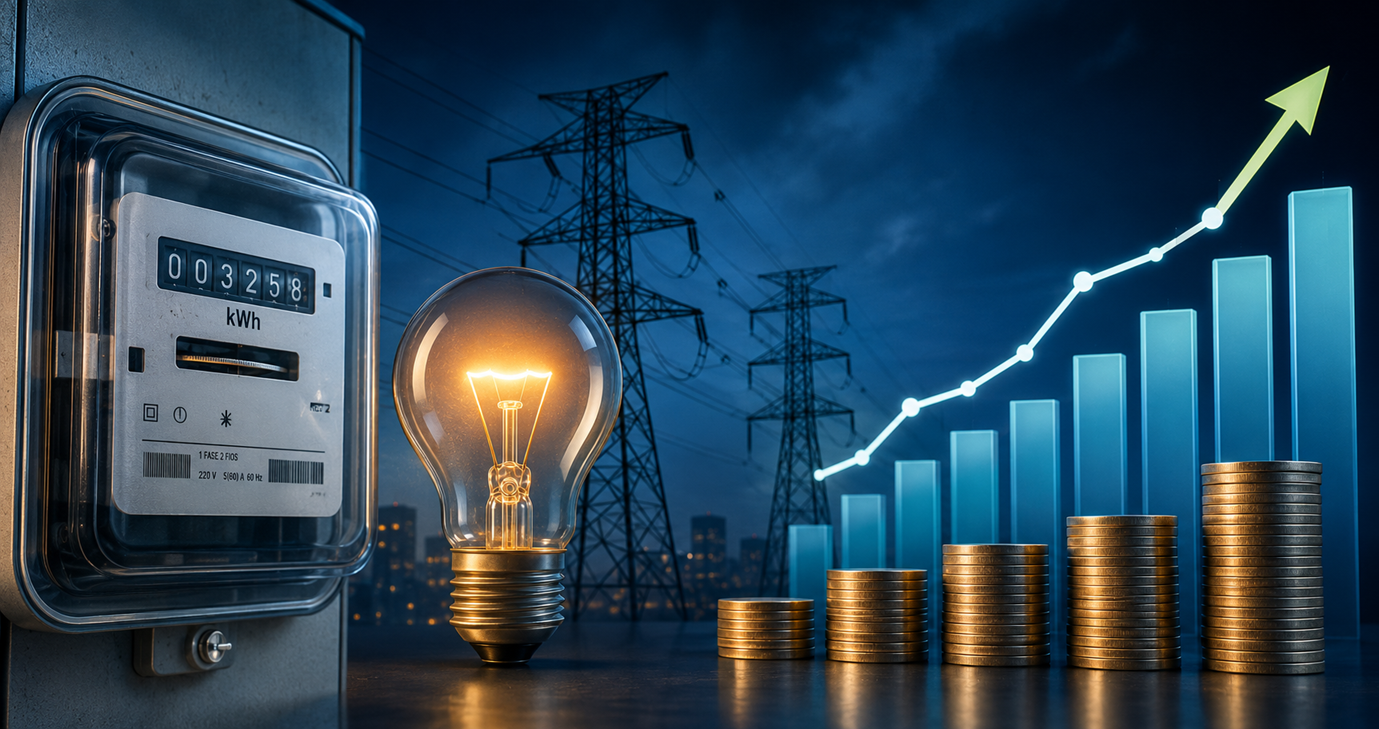 Conta de luz sobe acima da inflação e expõe limites do modelo setorial